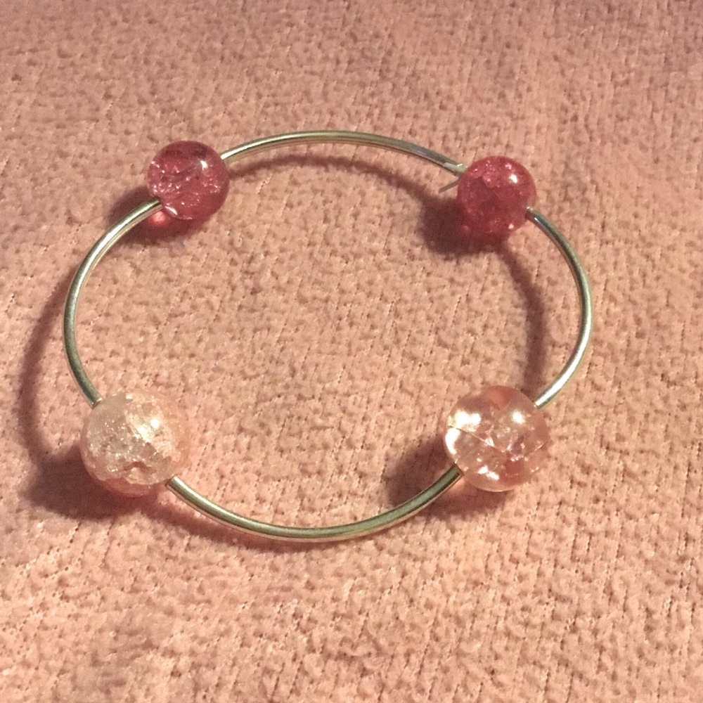 Light and Hot Pink Love Bracelet